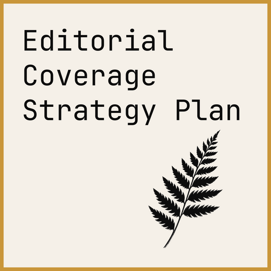 Editorial Coverage Strategy Plan