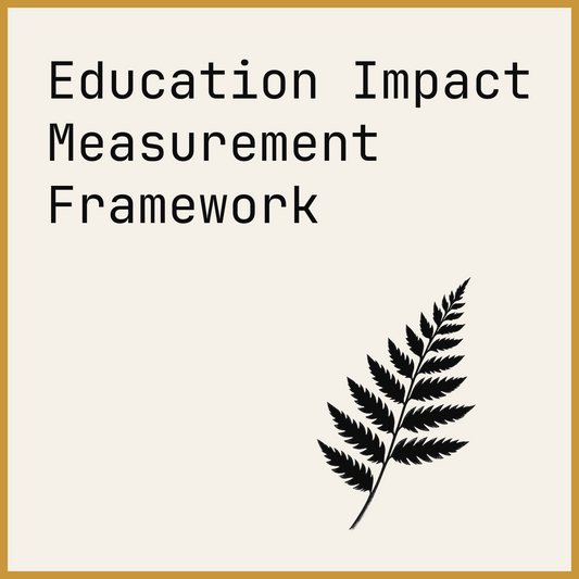 Education Impact Measurement Framework