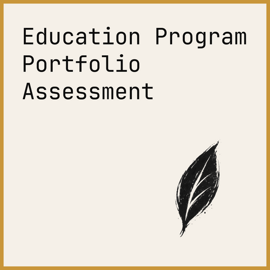 Education Program Portfolio Assessment