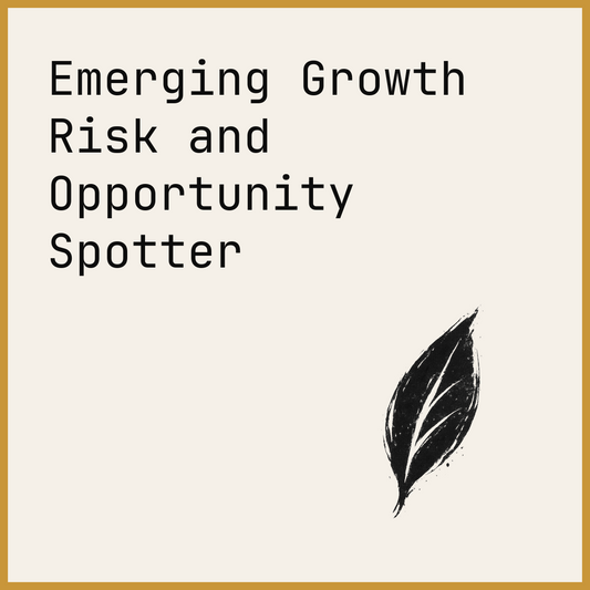 Emerging Growth Risk and Opportunity Spotter