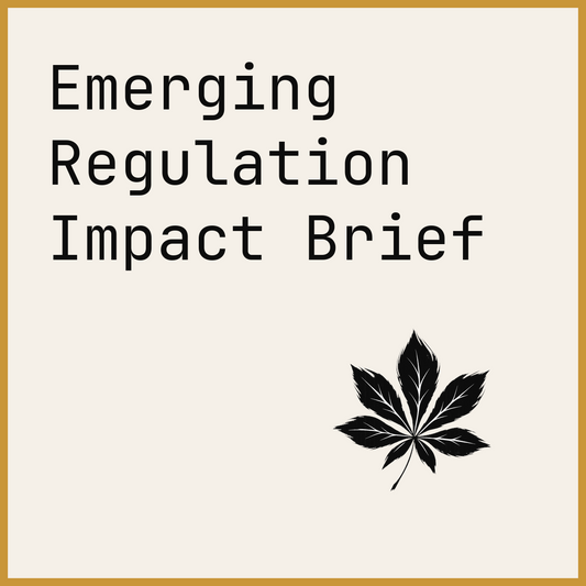 Emerging Regulation Impact Brief