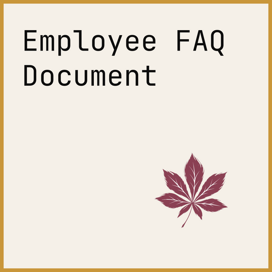 Employee FAQ Document