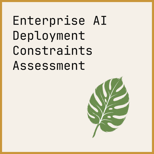 Enterprise AI Deployment Constraints Assessment