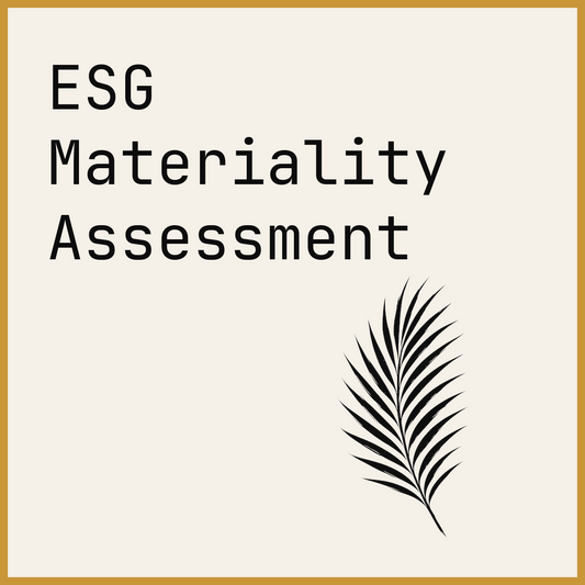 ESG Materiality Assessment