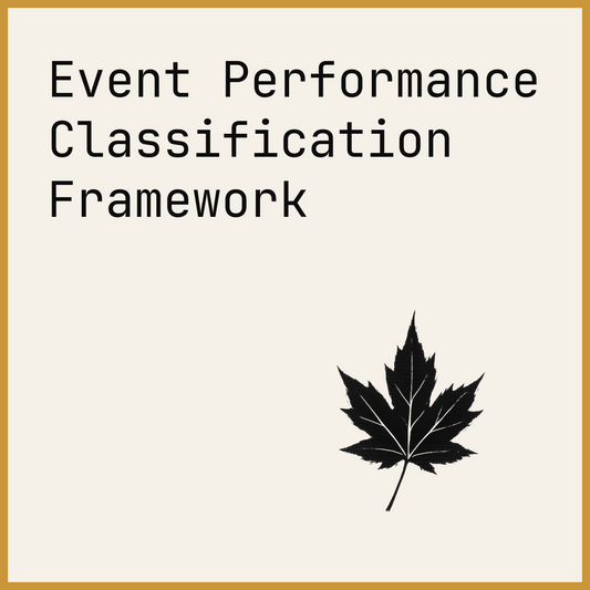 Event Performance Classification Framework