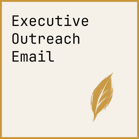 Executive Outreach Email