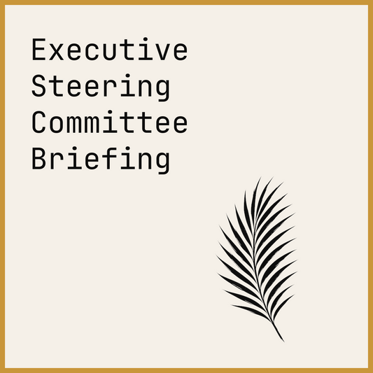 Executive Steering Committee Briefing