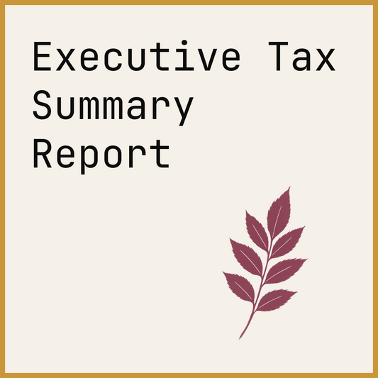 Executive Tax Summary Report
