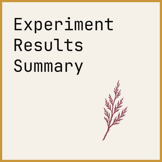 Experiment Results Summary