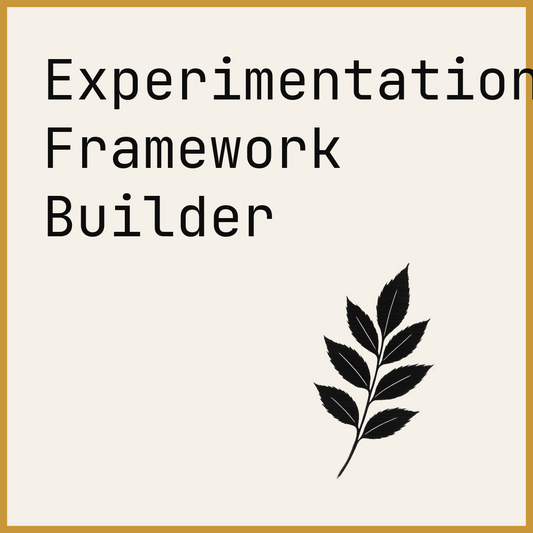 Experimentation Framework Builder