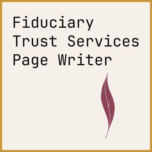 Fiduciary Trust Services Page Writer