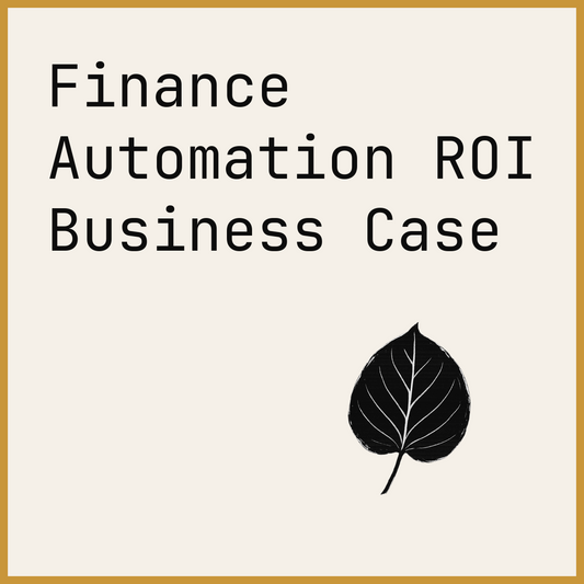 Finance Automation ROI Business Case