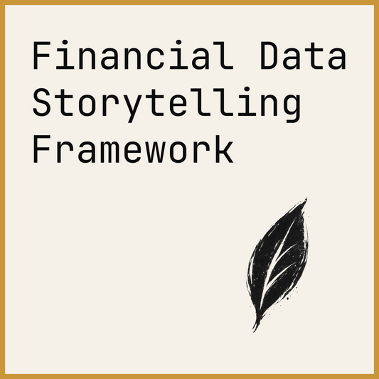 Financial Data Storytelling Framework