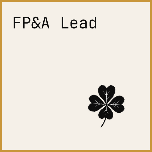 FP&A Lead