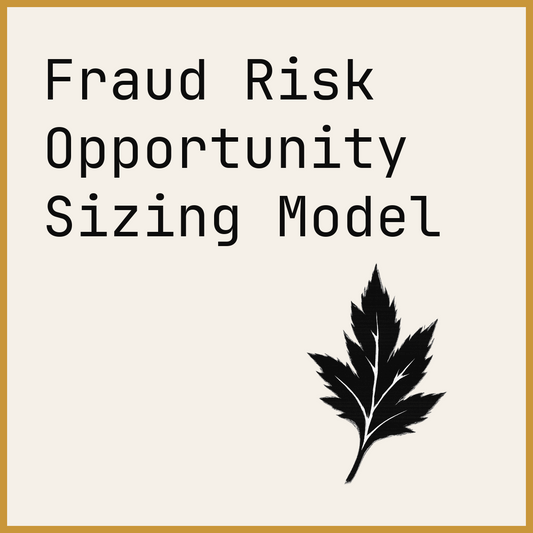 Fraud Risk Opportunity Sizing Model