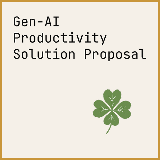 Gen-AI Productivity Solution Proposal