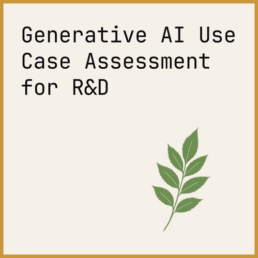 Generative AI Use Case Assessment for R&D