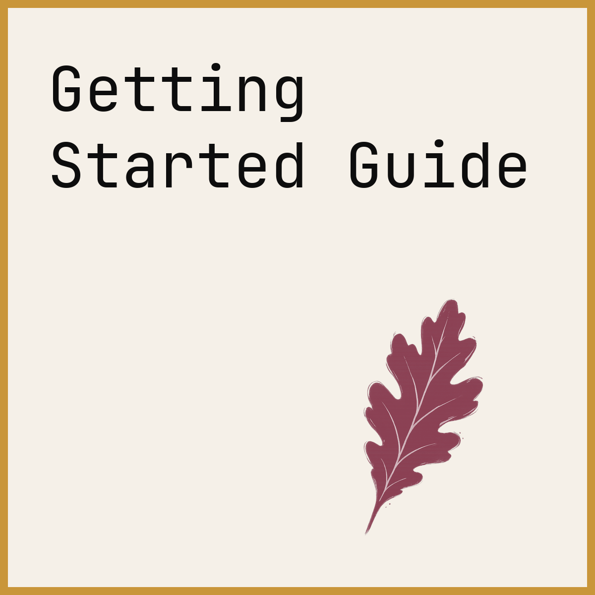 Getting Started Guide