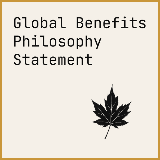 Global Benefits Philosophy Statement