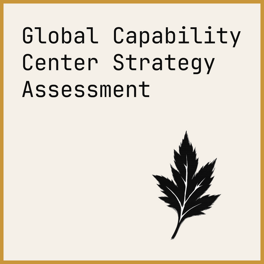 Global Capability Center Strategy Assessment