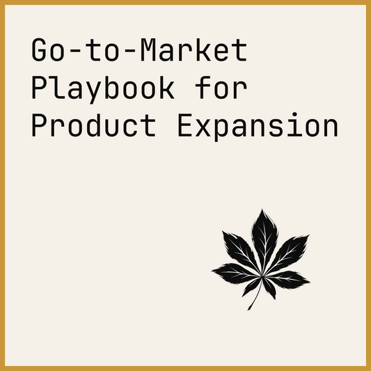 Go-to-Market Playbook for Product Expansion