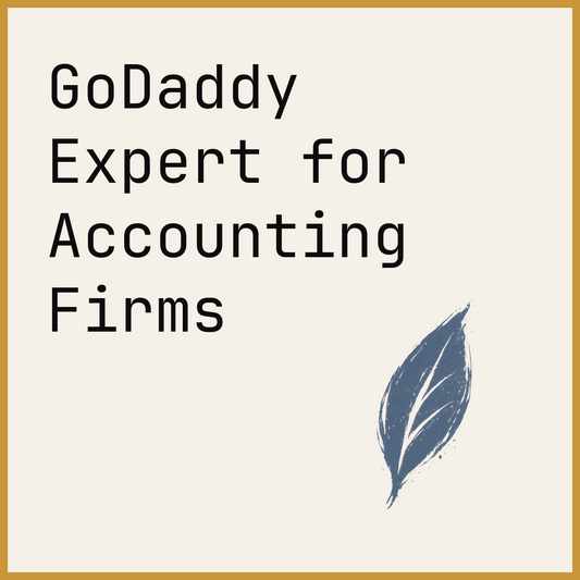 GoDaddy Expert for Accounting Firms