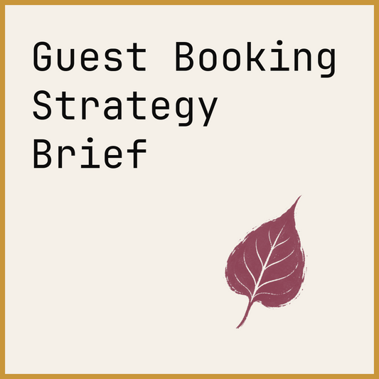 Guest Booking Strategy Brief