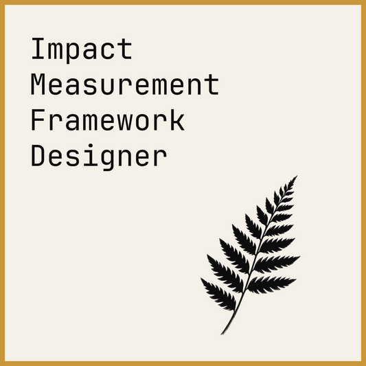 Impact Measurement Framework Designer