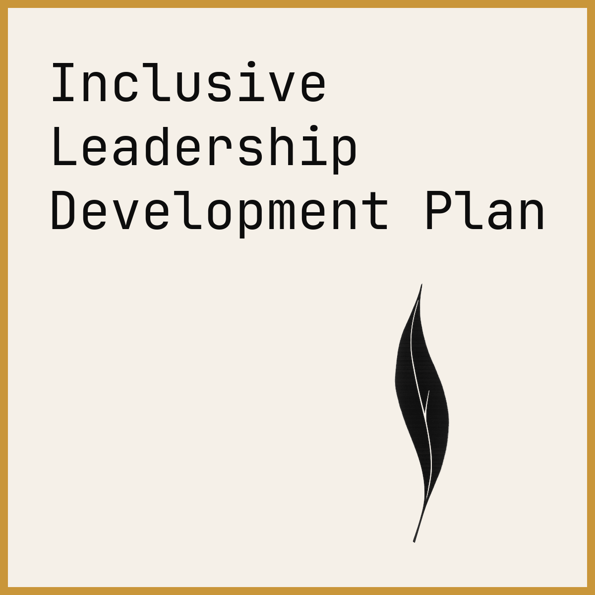 Inclusive Leadership Development Plan