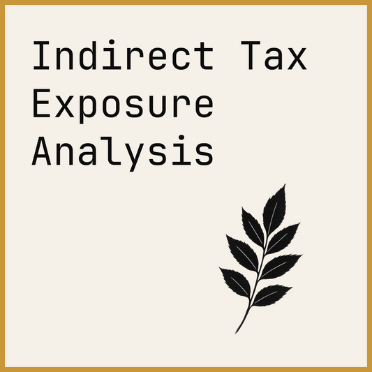 Indirect Tax Exposure Analysis