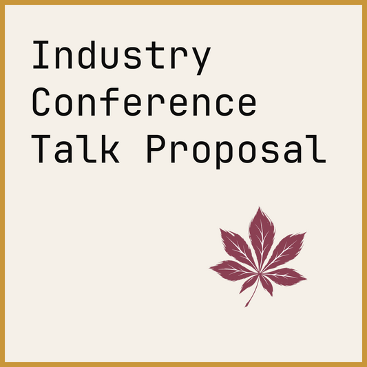 Industry Conference Talk Proposal