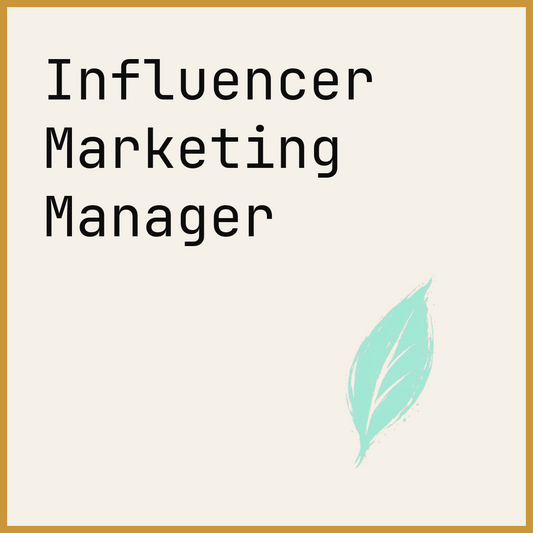 Influencer Marketing Manager