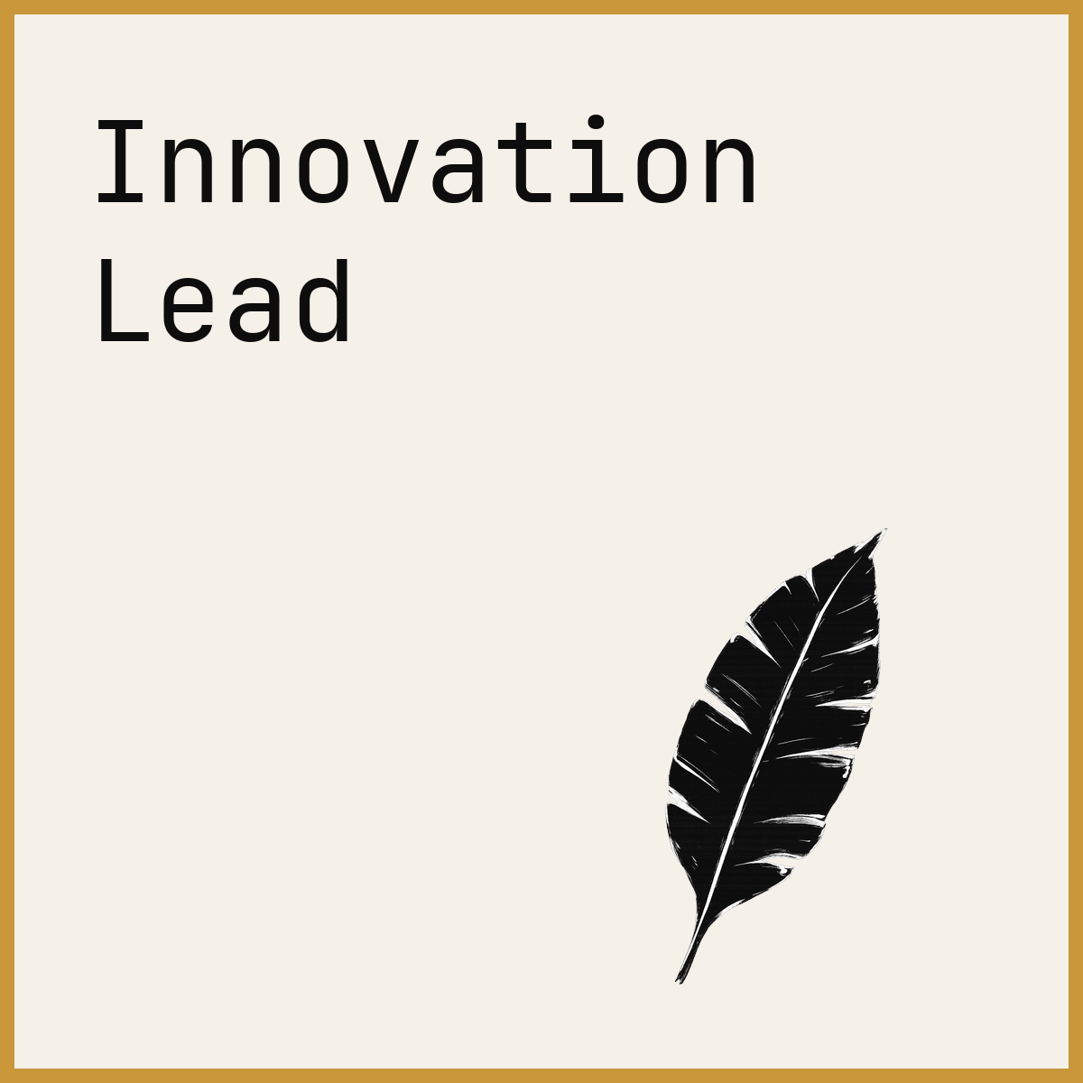 Innovation Lead