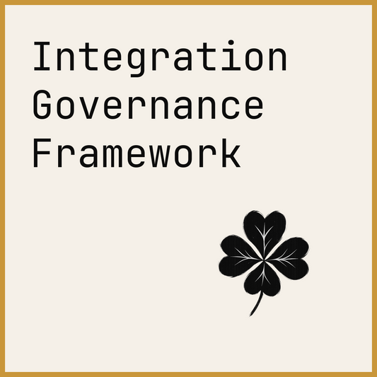Integration Governance Framework