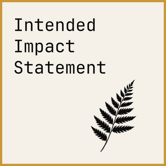 Intended Impact Statement