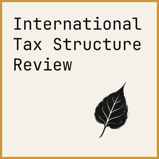 International Tax Structure Review