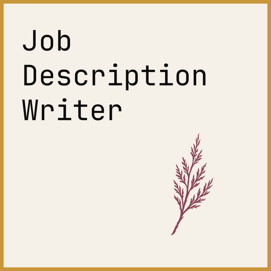 Job Description Writer