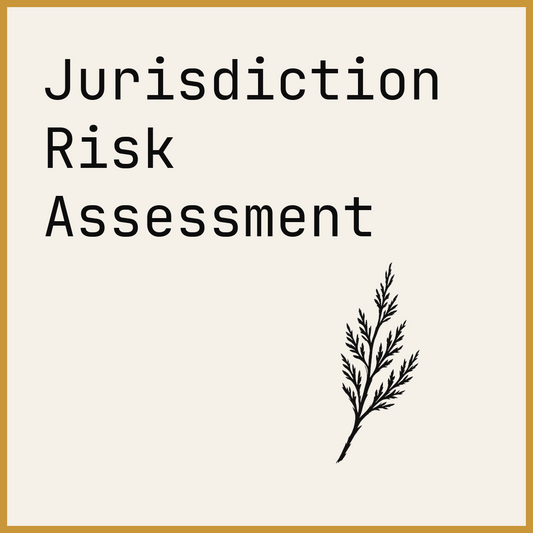 Jurisdiction Risk Assessment