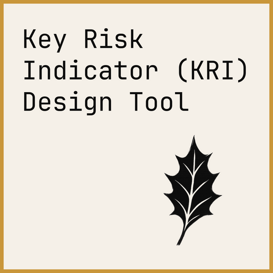 Key Risk Indicator (KRI) Design Tool
