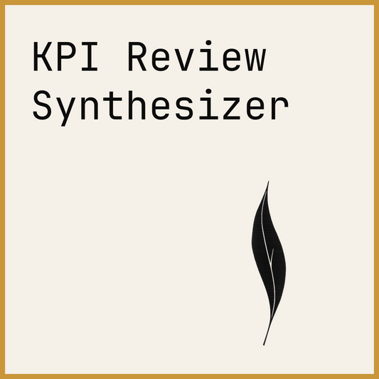 KPI Review Synthesizer