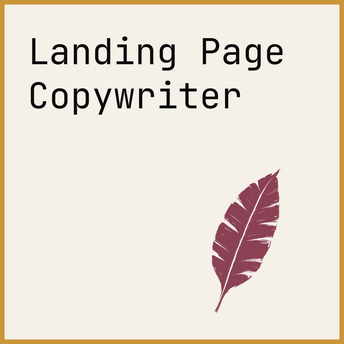 Landing Page Copywriter