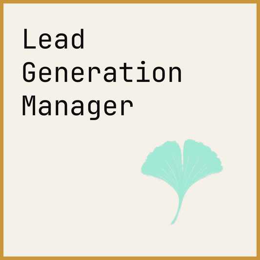 Lead Generation Manager