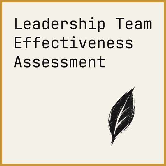Leadership Team Effectiveness Assessment