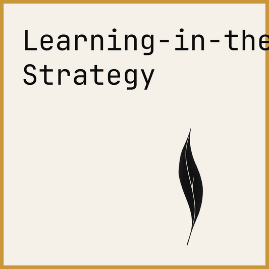 Learning-in-the-Flow-of-Work Strategy
