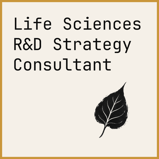 Life Sciences R&D Strategy Consultant