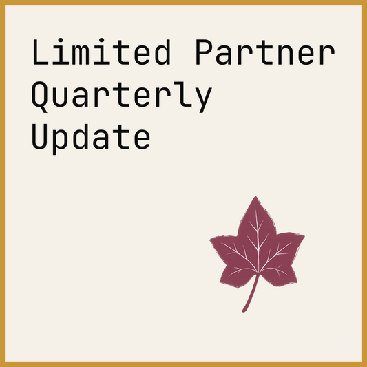 Limited Partner Quarterly Update