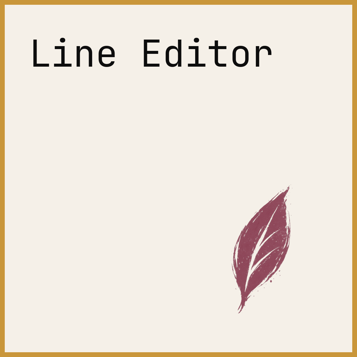 Line Editor