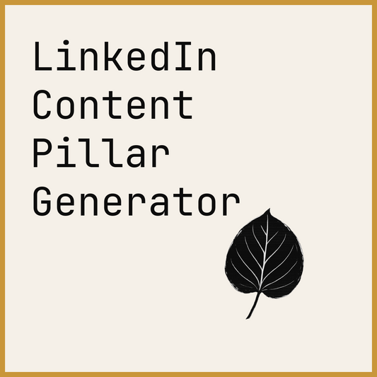 LinkedIn Content Pillar Generator