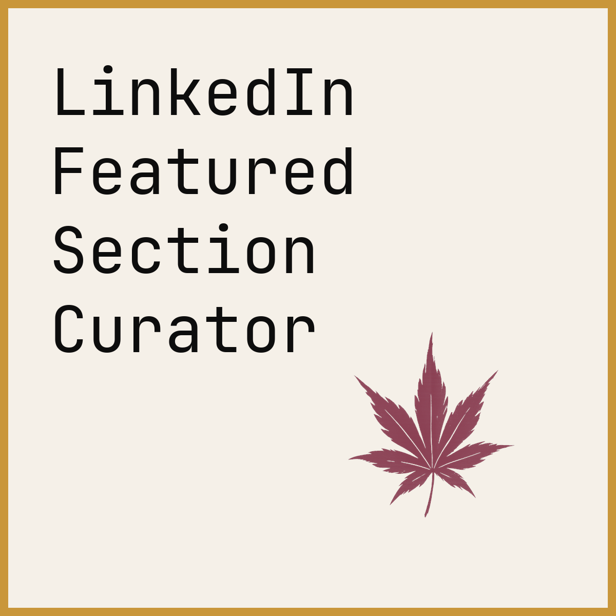 LinkedIn Featured Section Curator