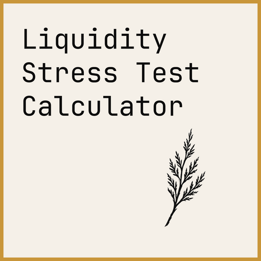 Liquidity Stress Test Calculator